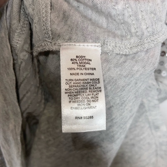 EXPRESS Gray Sequin Tank S - Picture 5 of 5